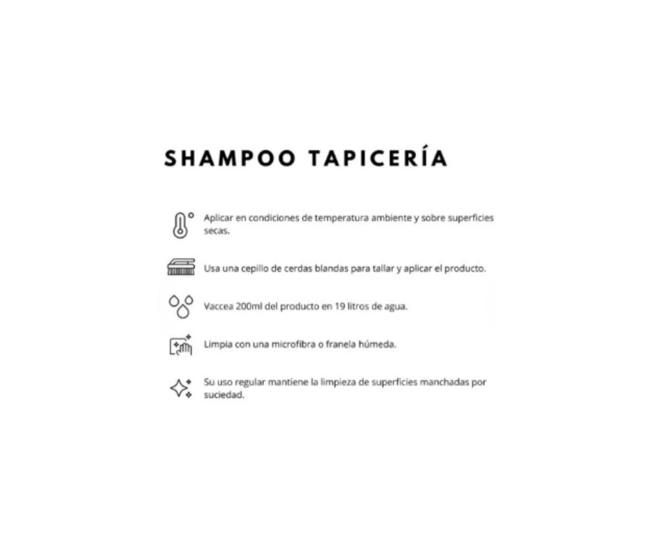 SHAMPOO TAPICERIA