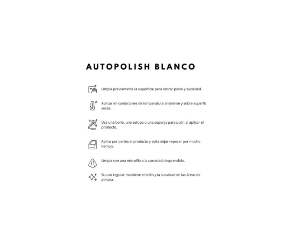 AUTOPOLISH BLANCO