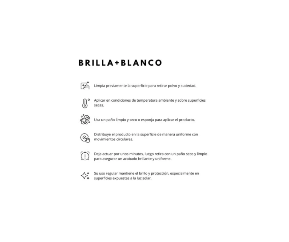BRILLA + BLANCO