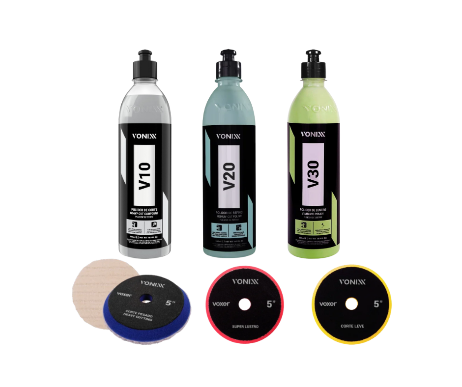KIT PROFESIONAL DE CORRECCIÓN Y PULIDO VONIXX + VOXER