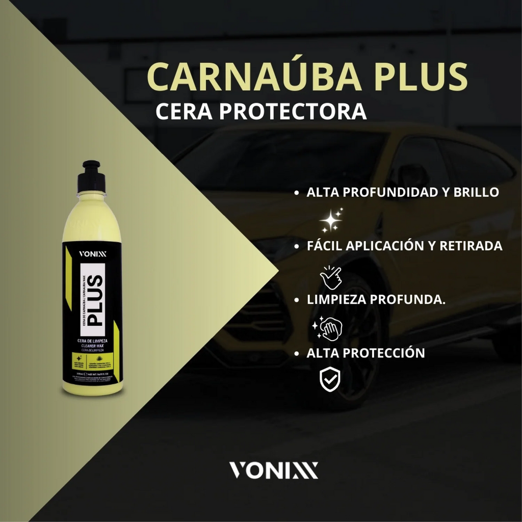 CARNAUBA PLUS – Cera limpiadora
